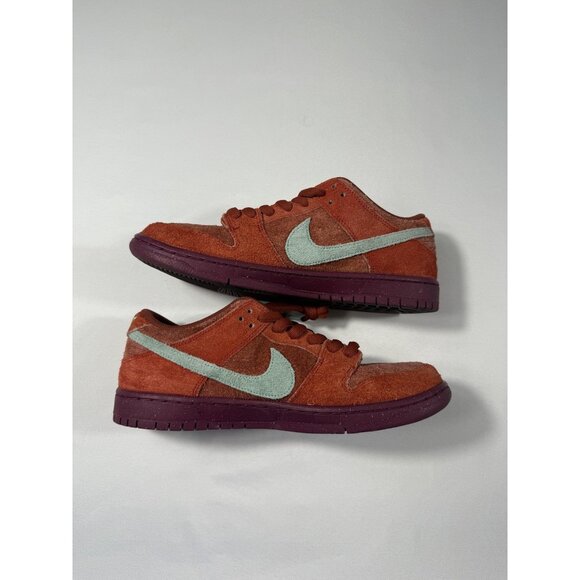 Nike SB Dunk Low Pro Skate Shoes Mens Size 10 Mystic Red Skateboard DV5429-601 main image 7